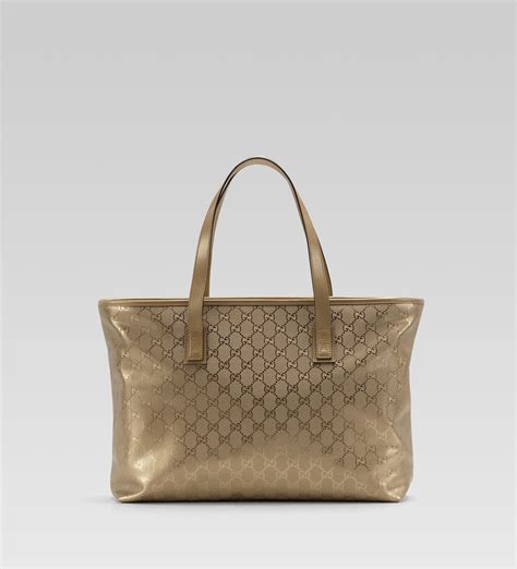 gucci metallic tote bag|gucci tote bag dimension.